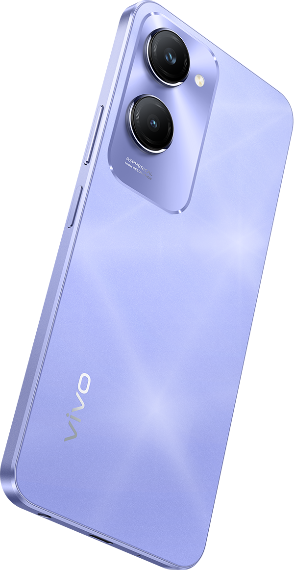 vivo Y28s 5G باللون الأرجواني المتلألئ