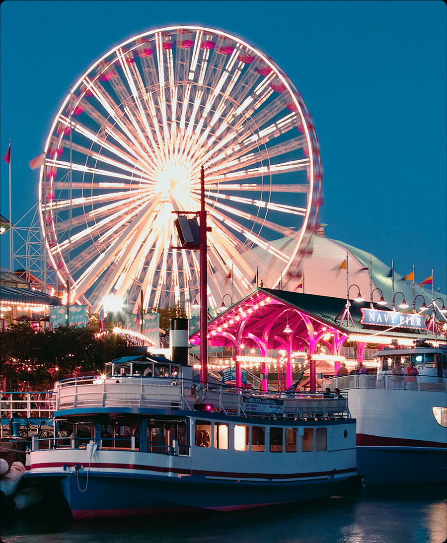 night shot by vivo Y28s 5G with green orange filter