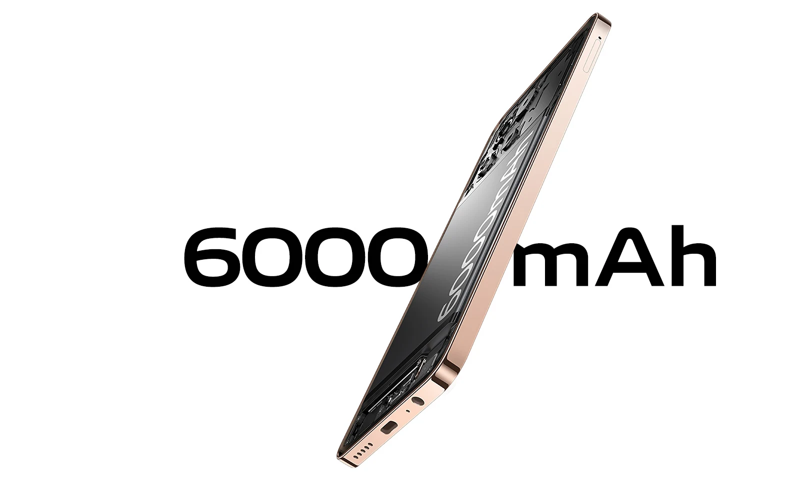 هاتف Y28 من vivo مع بطارية تدوم طويلاً سعة 6000 مللي أمبير في الساعة