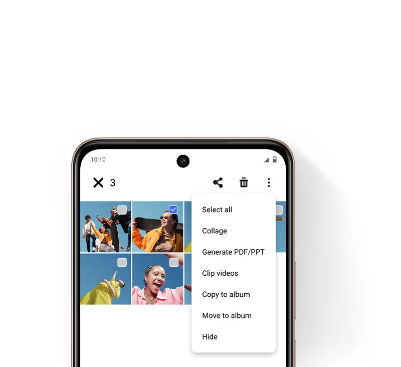 هاتف vivo Y28 مع وظيفة الصور المخفية