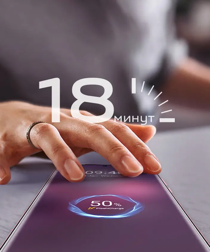 быстрая зарядка flashcharge на смартфоне v29 от vivo, BY