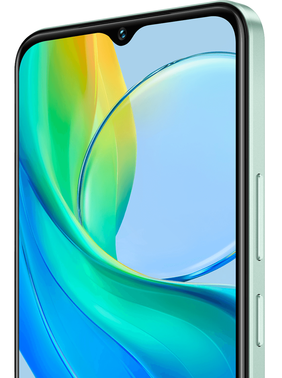 vivo Y03t with 2.5D curved design