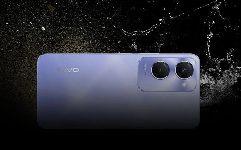 vivo Y28s 5G with IP64 Dust and Water Resistance
