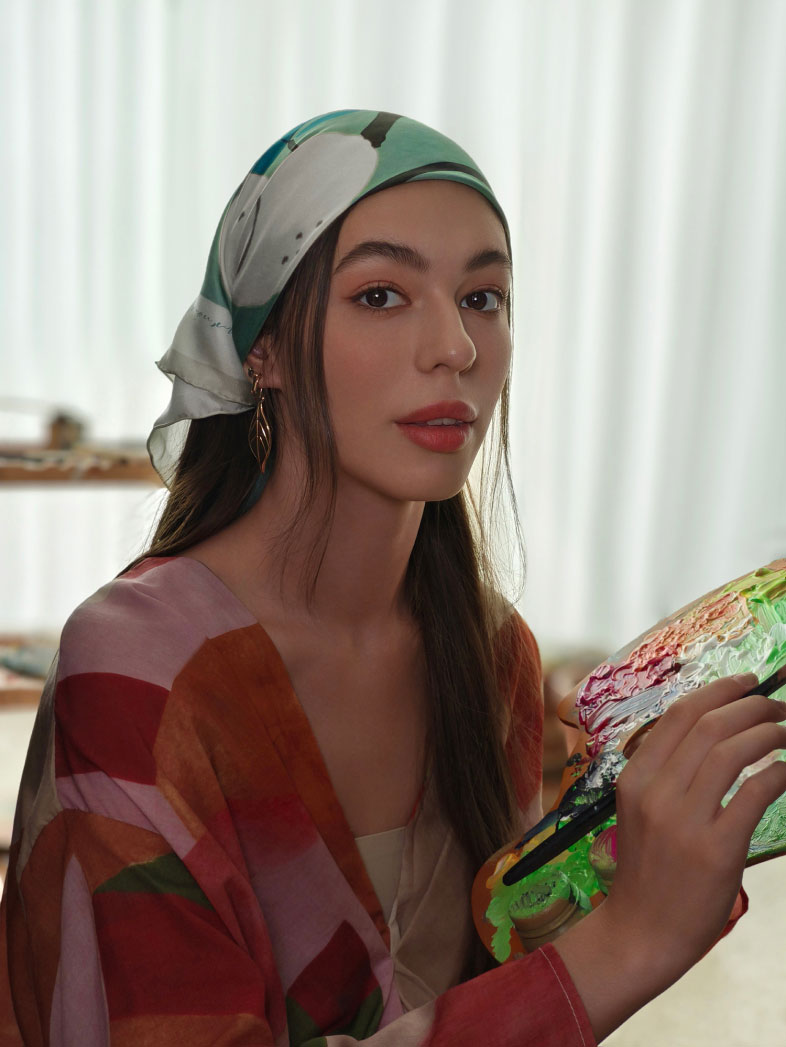 គំរូរូបថតដោយ vivo V40 មិនប្រើ​ពន្លឺគុណភាពស្ទូឌីយោ AI 3D