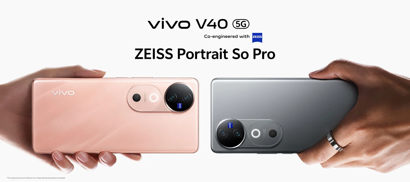 vivo V40 បំពាក់ដោយមុខងារថតរូបព្រាលផ្ទៃខាងក្រោយកម្រិតខ្ពស់របស់ ZEISS