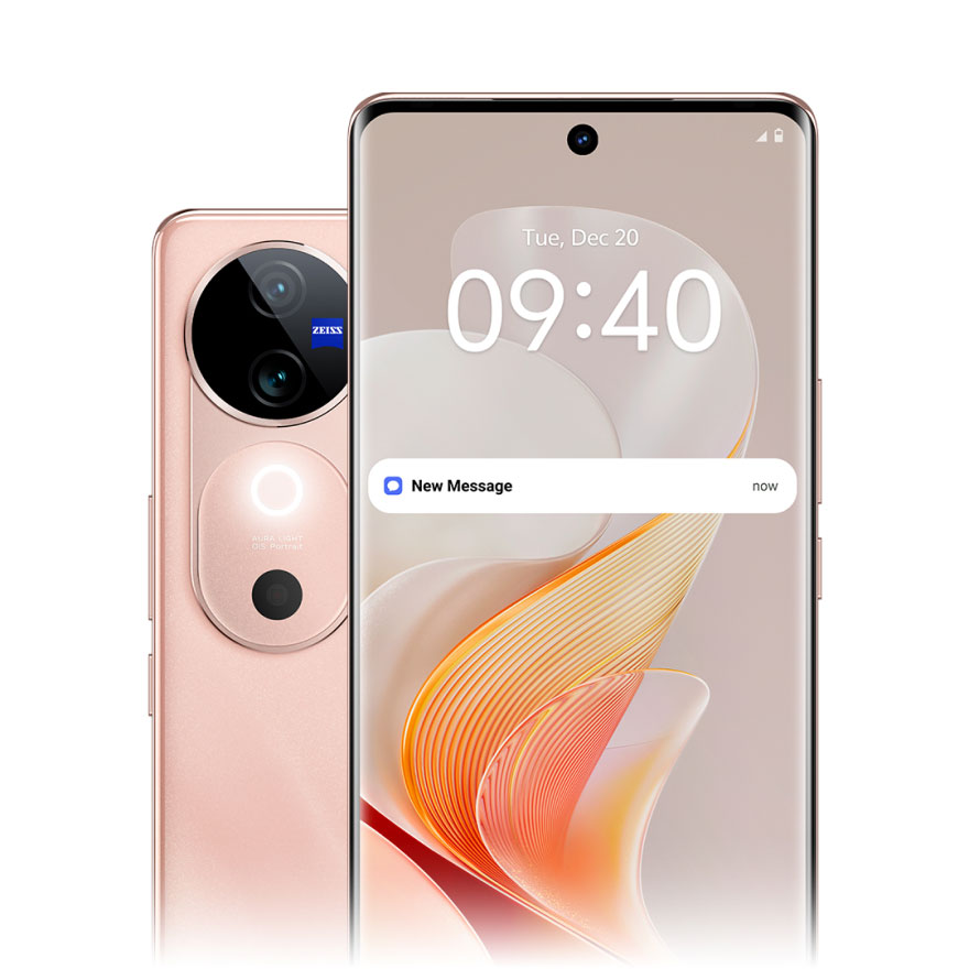 vivo V40 พร้อมแสงไฟแบบไดนามิก