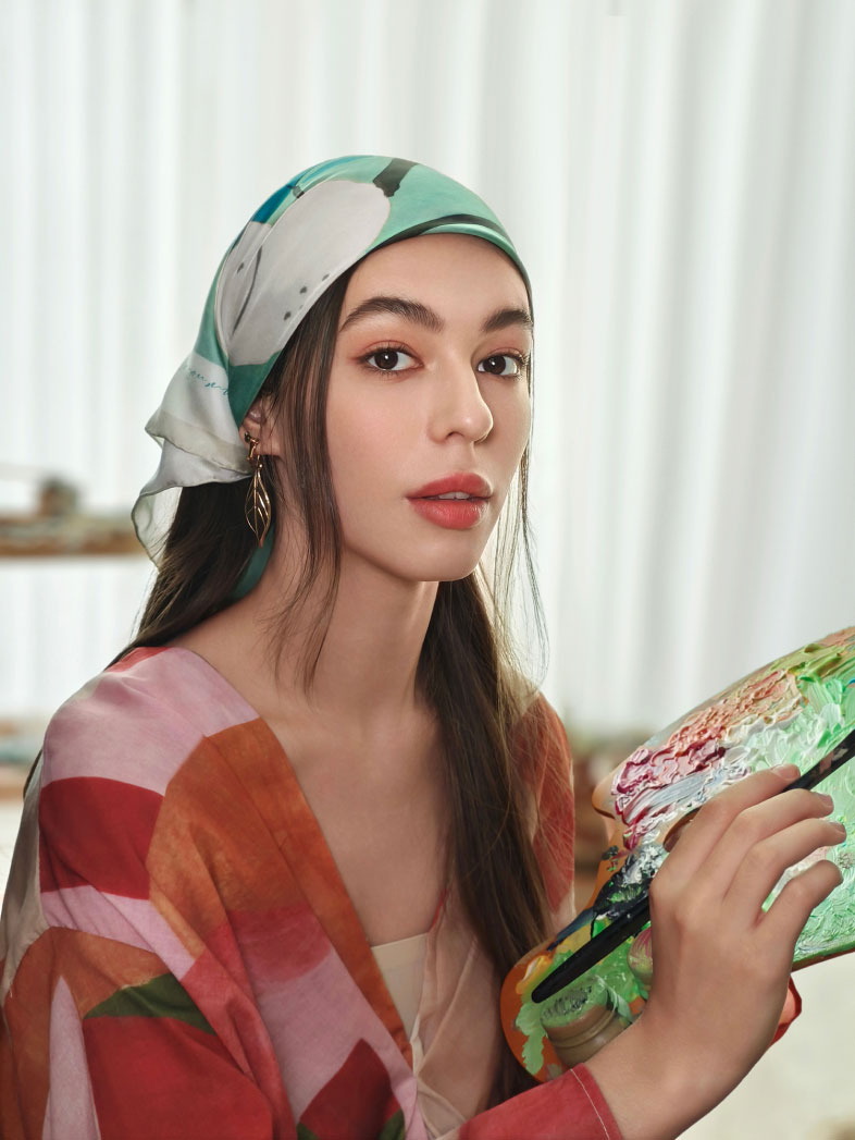 عينة صور مُلتقطة بواسطة هاتف V40 من vivo باستخدام إضاءة ستوديو الثلاثية الأبعاد بالذكاء الاصطناعي