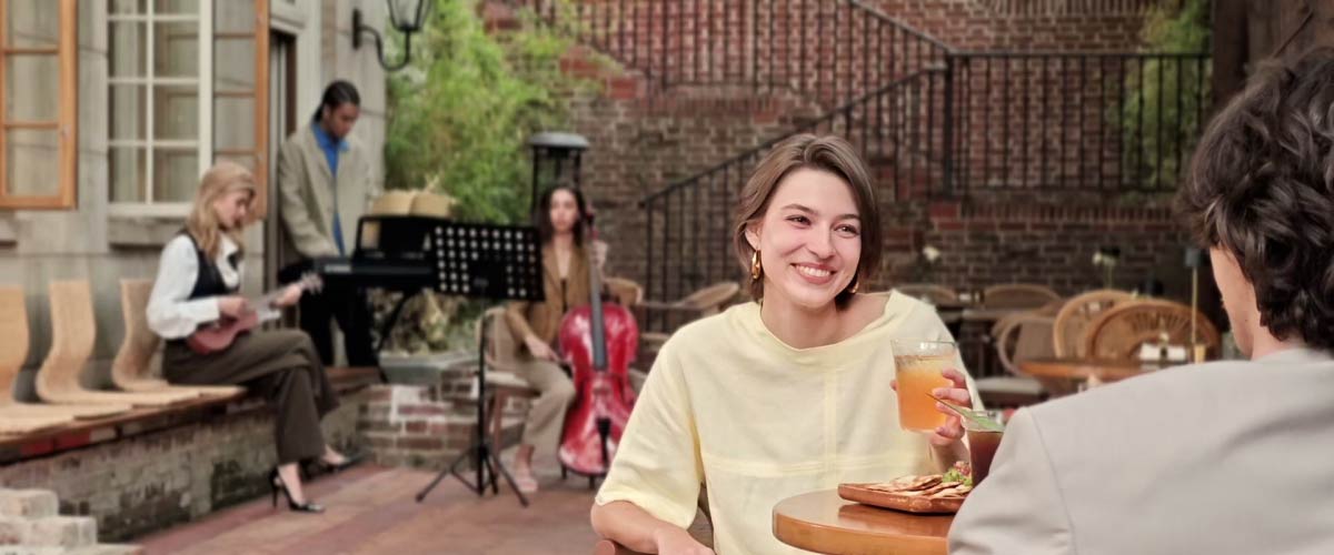 sampel foto menggunakan vivo V40 dengan bokeh video sinematik ZEISS