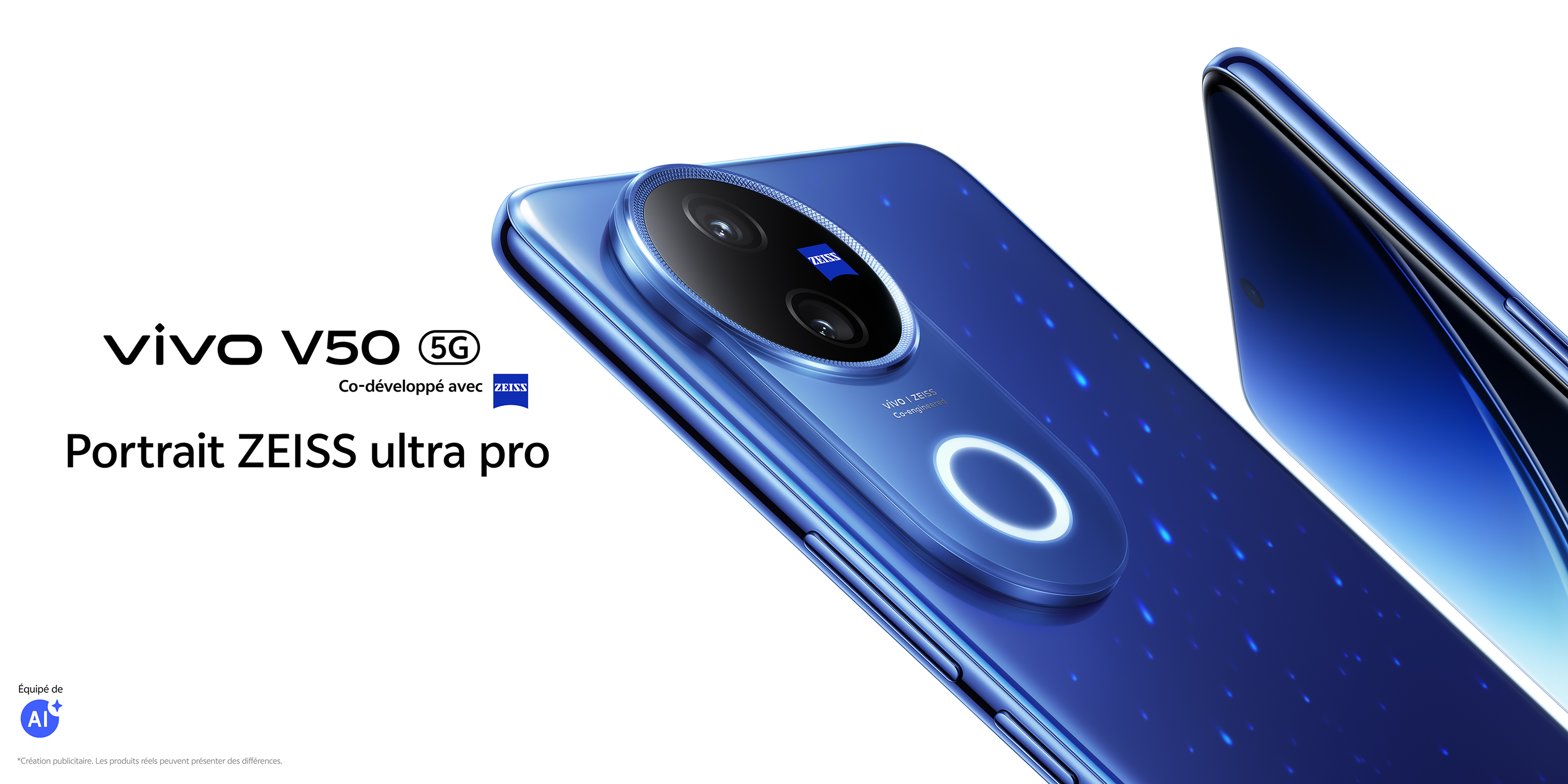 vivo V50 in Ancora Red