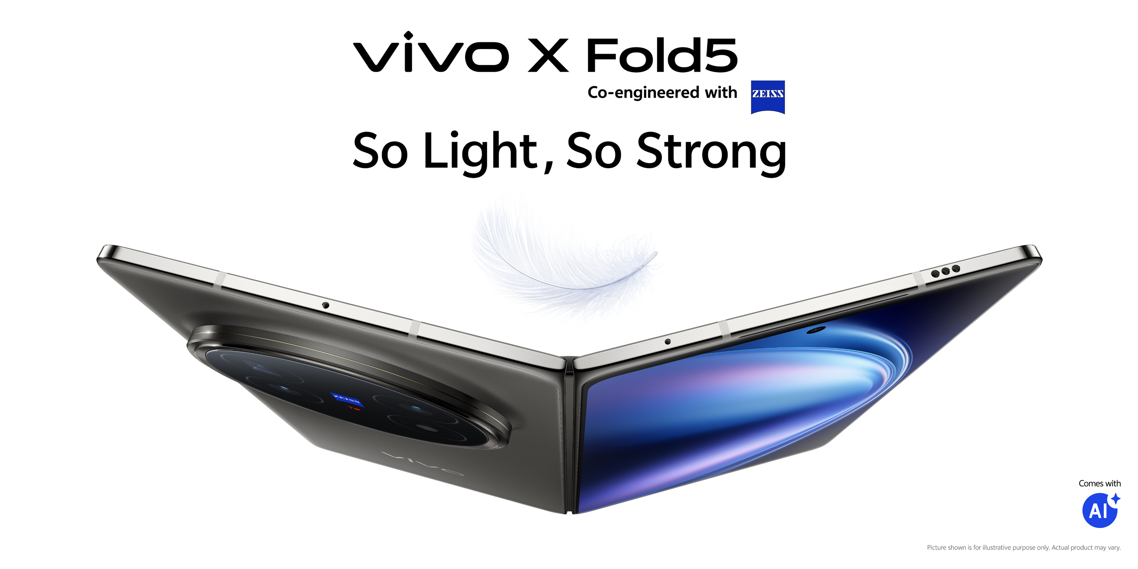 vivo X Fold5 foldable phone