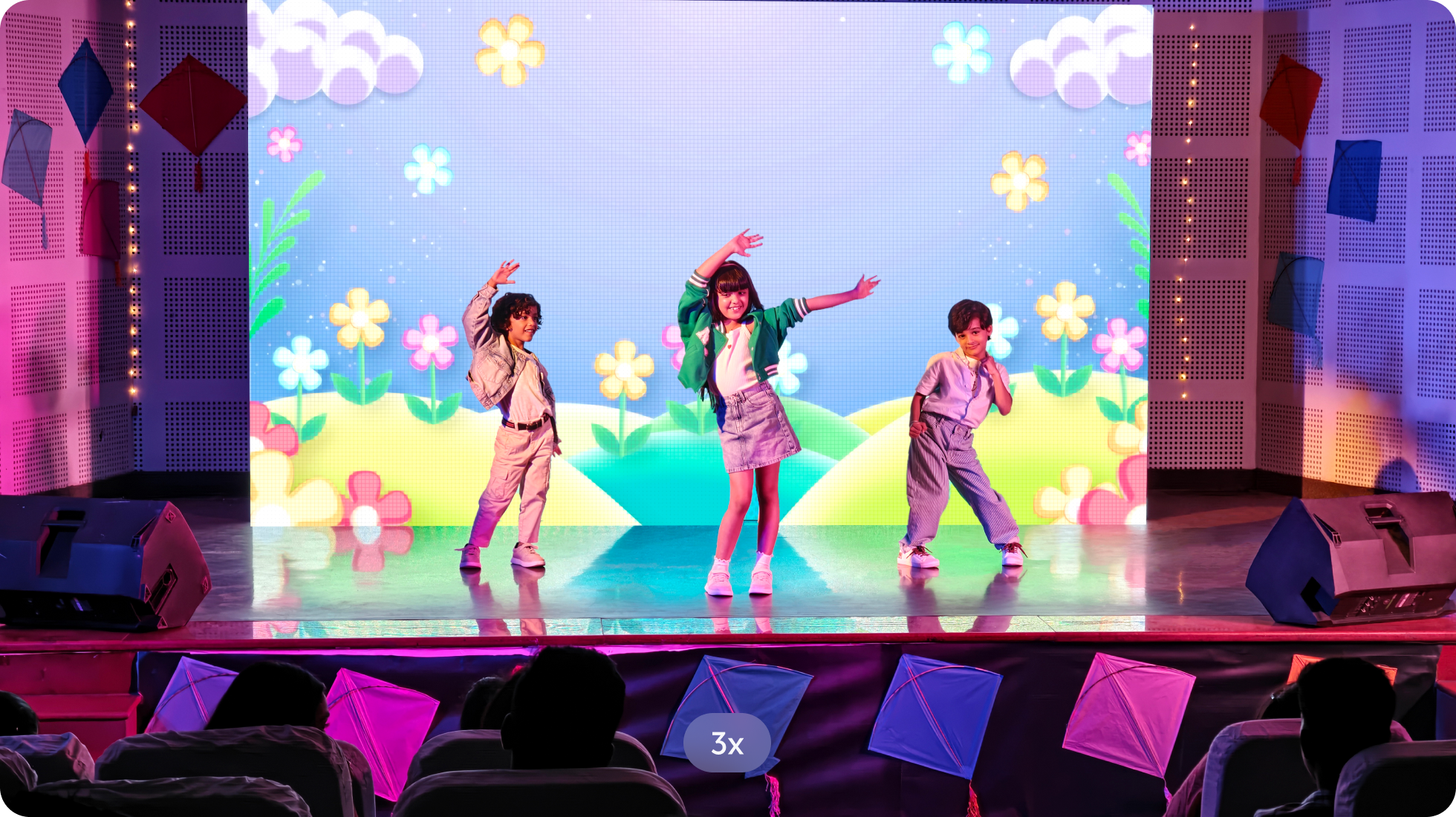 photo sample taken with the vivo X Fold5 in stage mode
