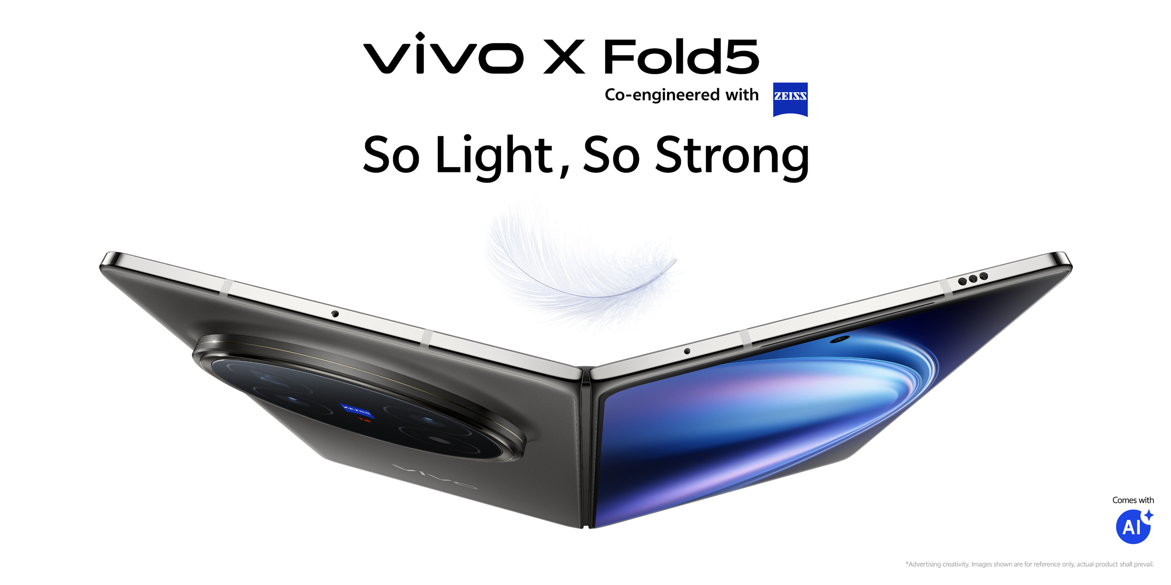 vivo X Fold5 foldable phone
