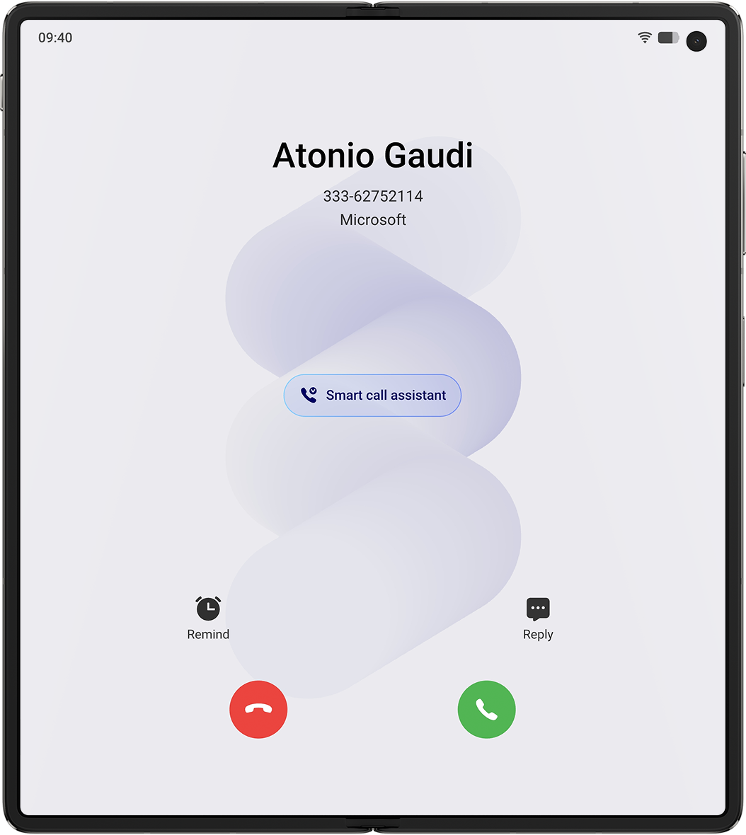 vivo X Fold5 with AI Smart Office Smart Call Assistant Function