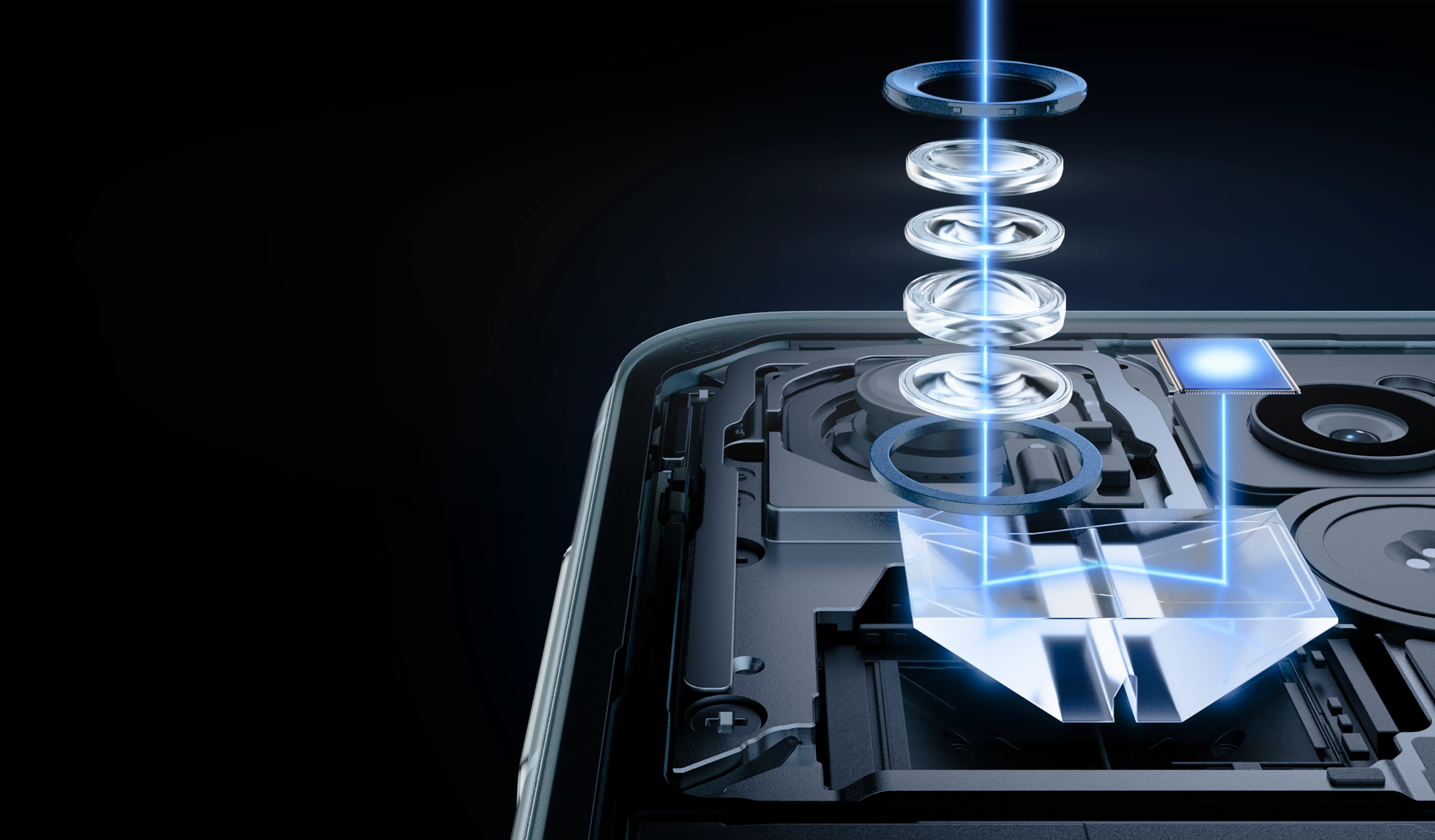 Vivo X200 FE - 一款讓您愛不釋手的手機(附優惠券!)4 全球版 Vivo X200 FE 後置配備蔡司相機系統,突顯 50MP 長焦鏡頭。