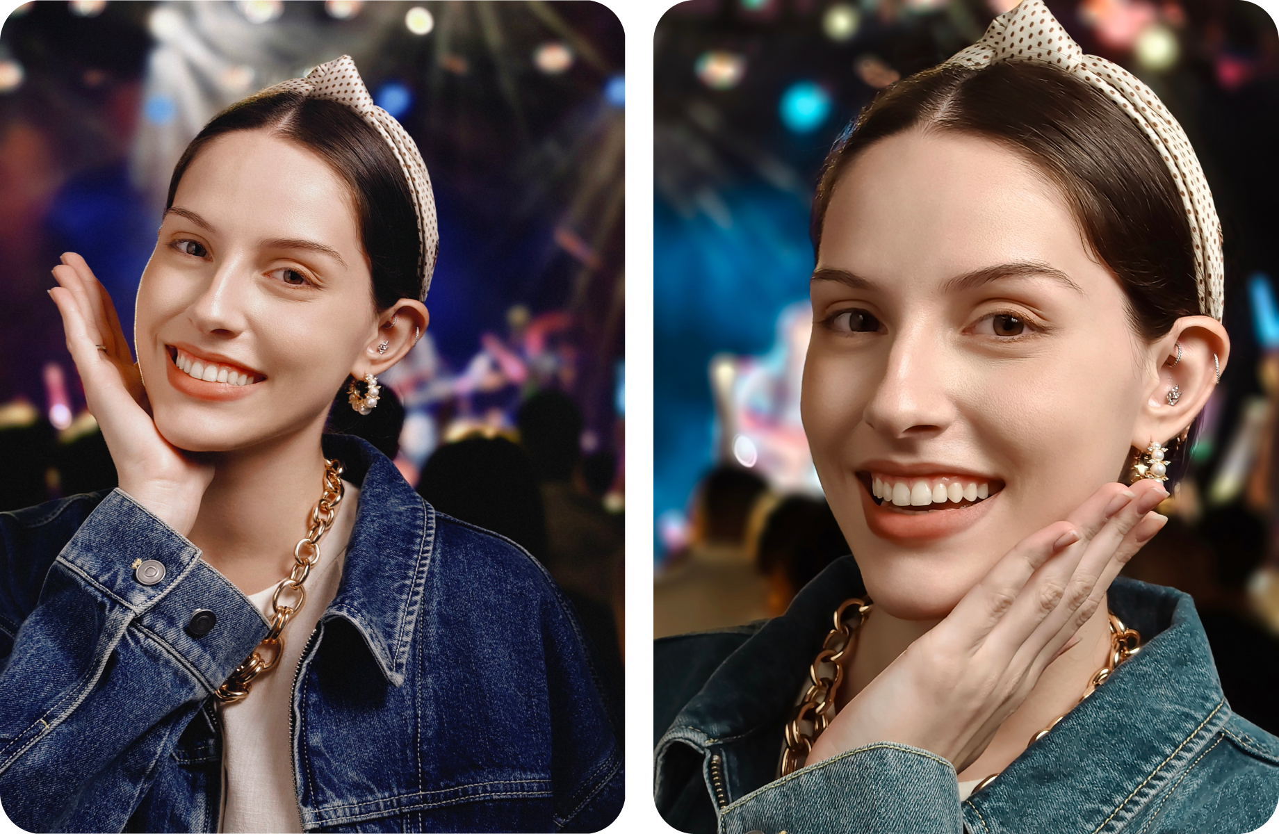 Portrait taken with vivo V60 using ZEISS 85mm and 100mm focal length