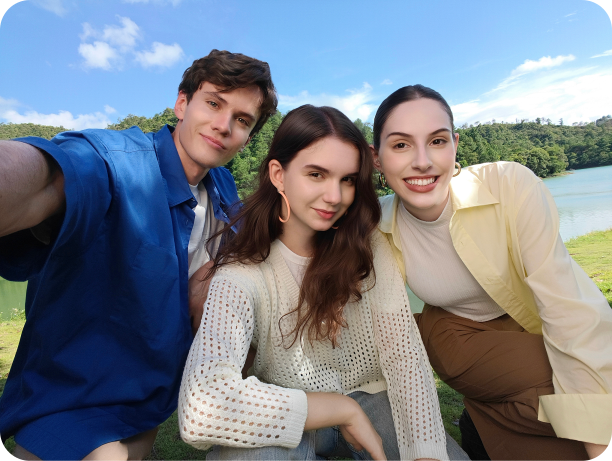 vivo V60 with 50 MP ZEISS Group Selfie Camera