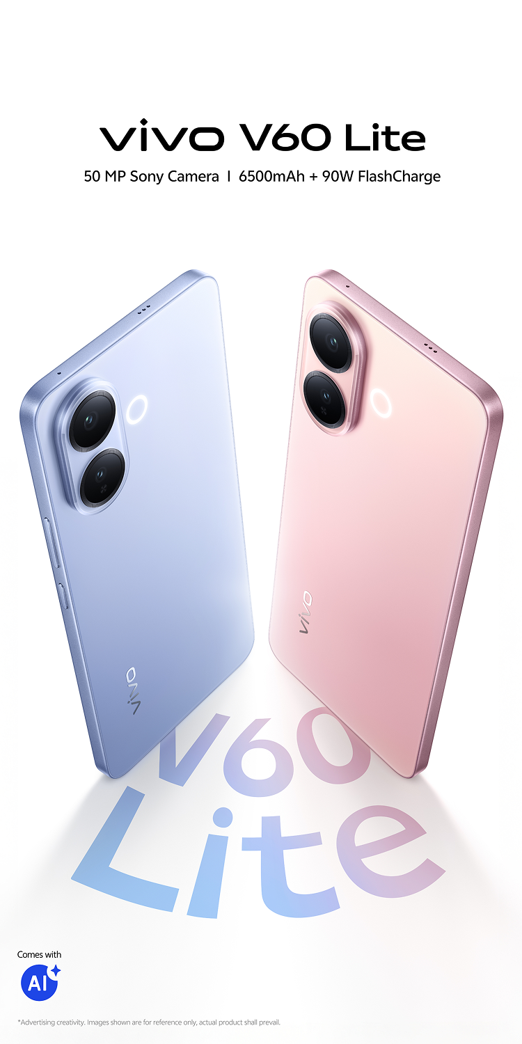vivo V60 Lite - 6500mAh Battery, AMOLED Display, AI Tool | vivo Global
