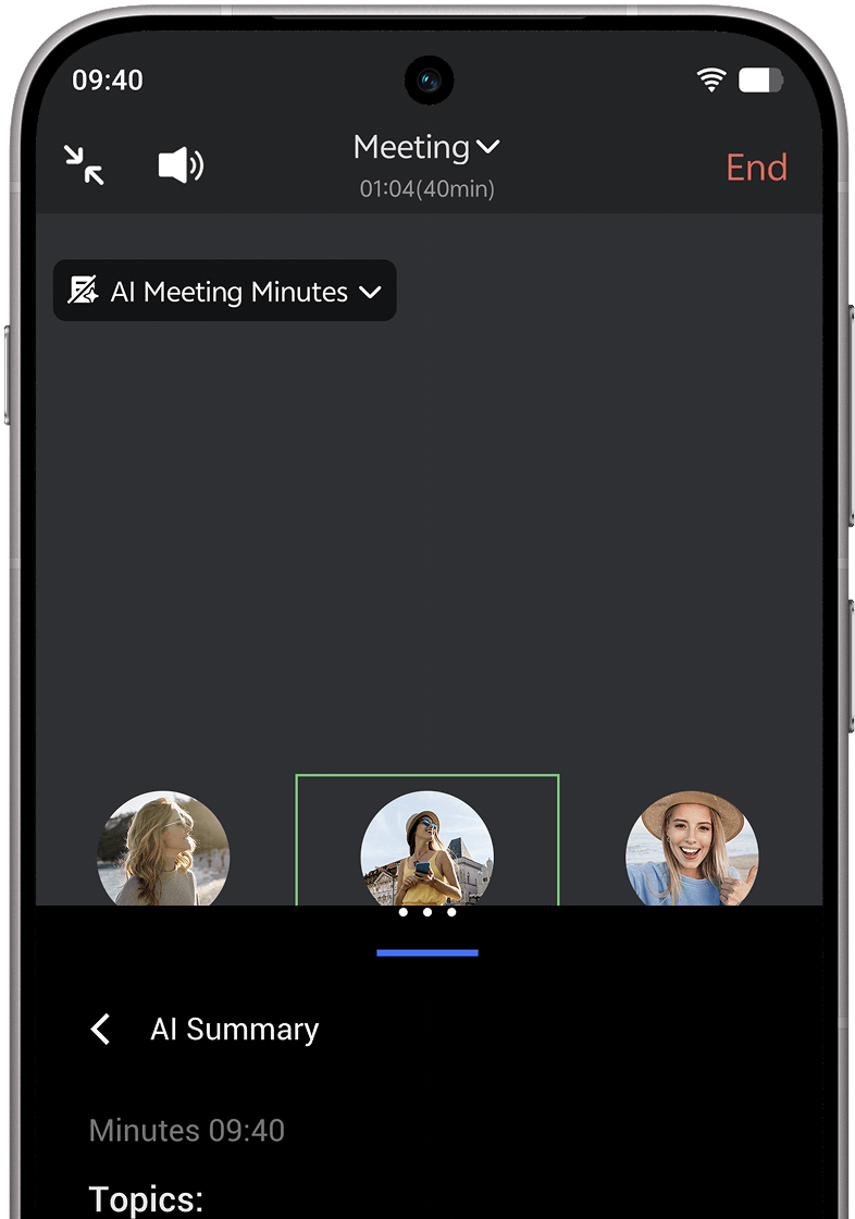 vivo X300 Pro with AI Captions function