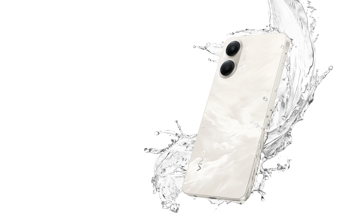 vivo Y21 5G with IP65 waterproof and dustproof resistance