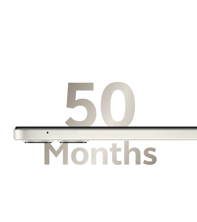 vivo Y21 5G with 50-months smooth experience guarantee