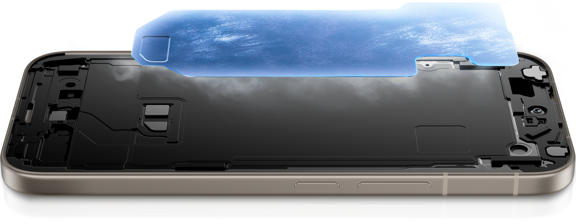 vivo V70 with ultra large VC smart cooling system