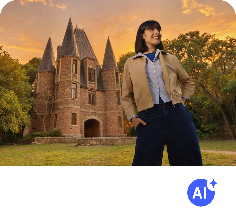 vivo V70 with AI Magic Weather function