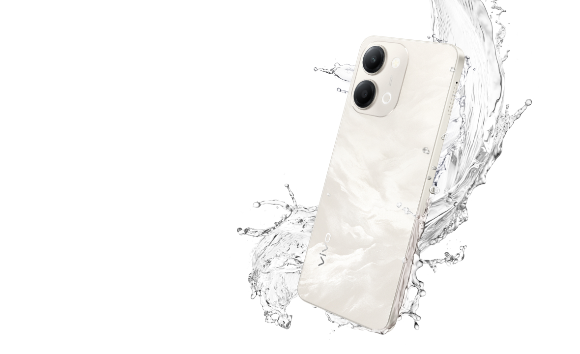 vivo Y21 5G with IP65 waterproof and dustproof resistance