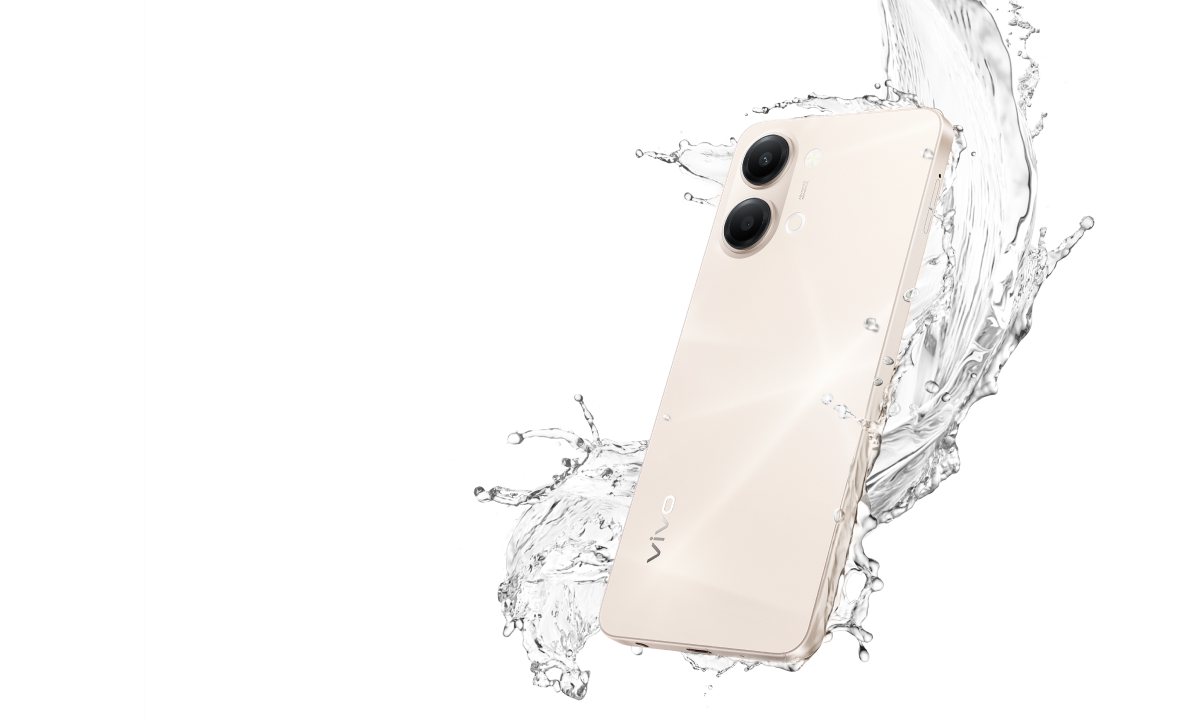 vivo Y21 5G with IP65 waterproof and dustproof resistance