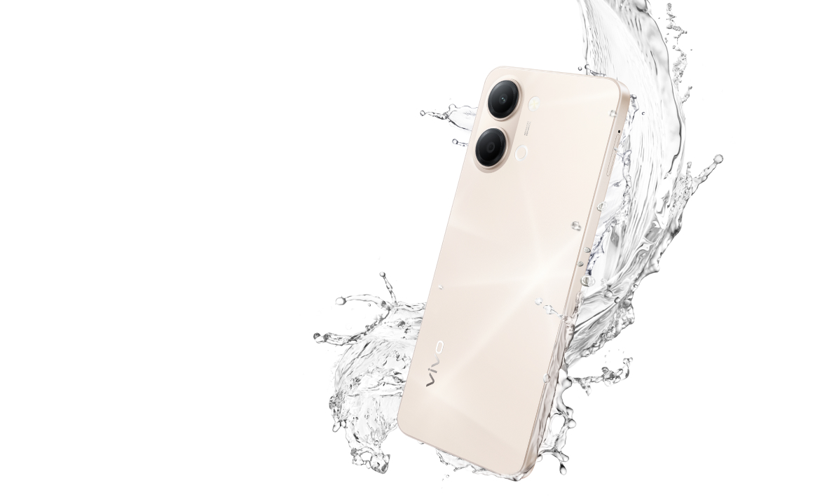 vivo Y05 with IP65 waterproof and dustproof resistance