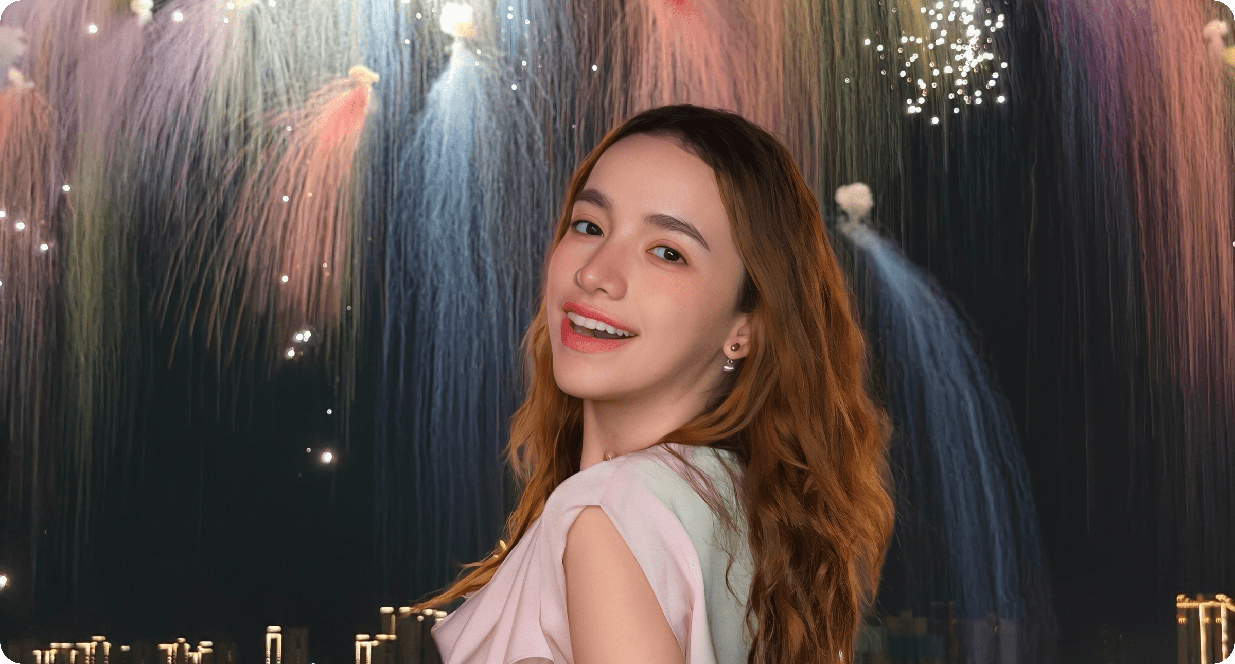 flash portrait taken with vivo X300 using Multi-focal function