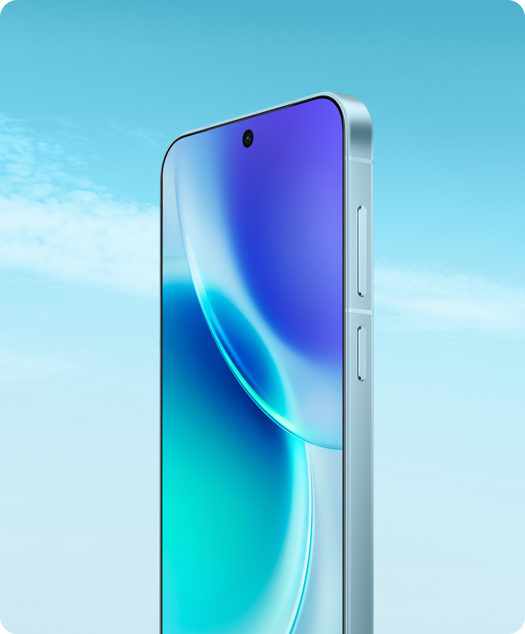 vivo X300 with 1.05 mm ultra slim symmetric bezel