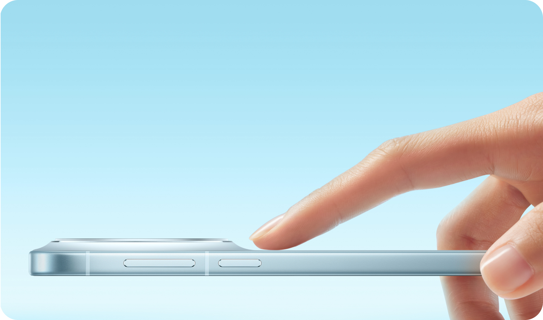 vivo X300 with a metal frame and defined edges