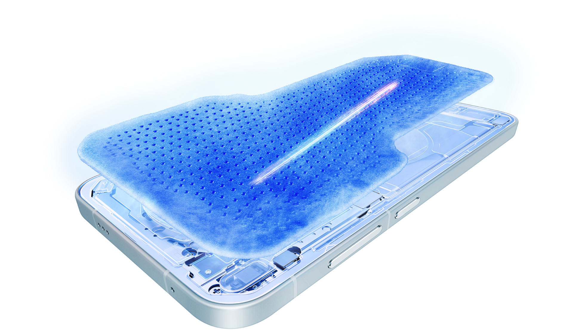 vivo X300 with efficient cooling system