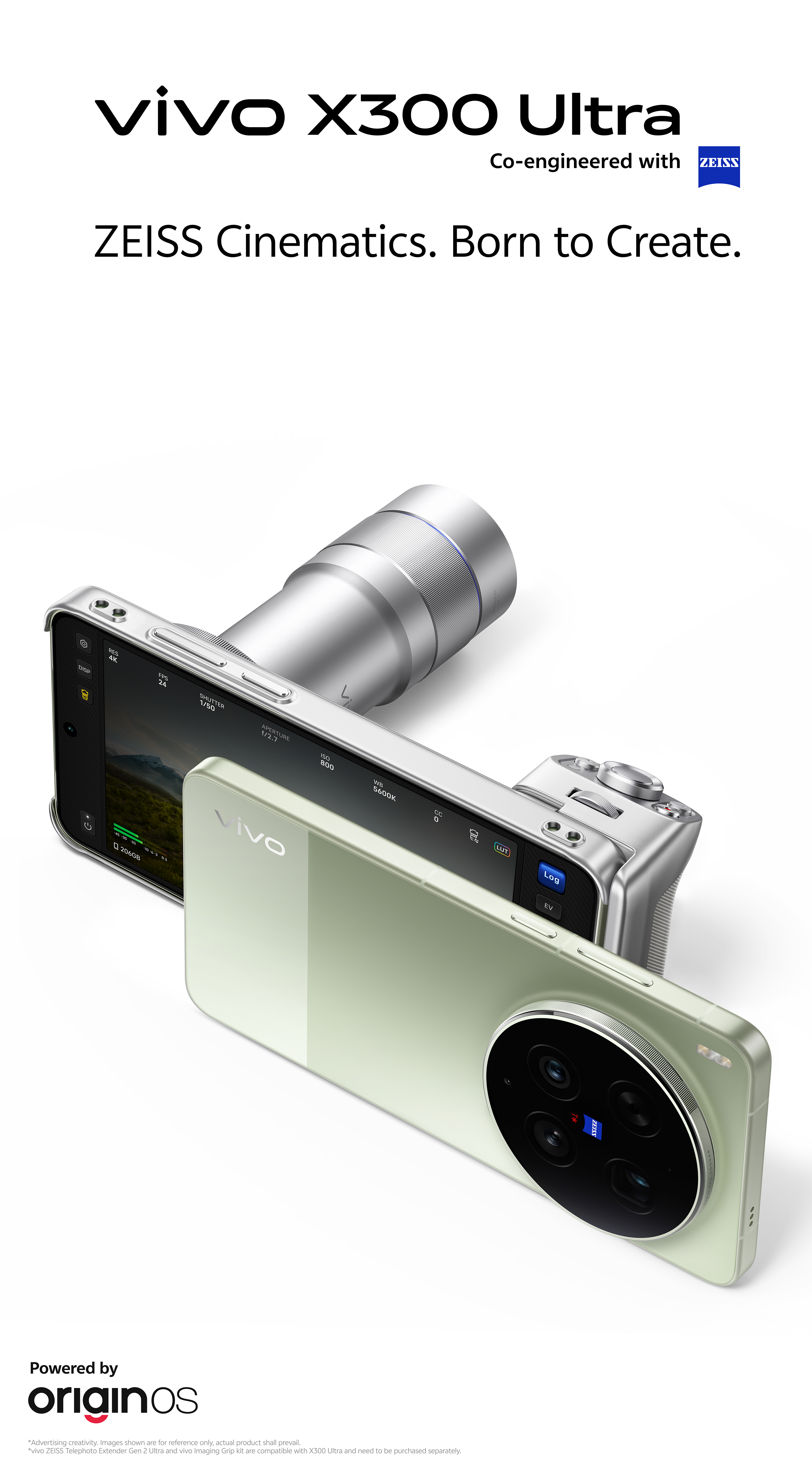 vivo X300 Ultra - Triple ZEISS Cameras, 4K Video Recording | vivo