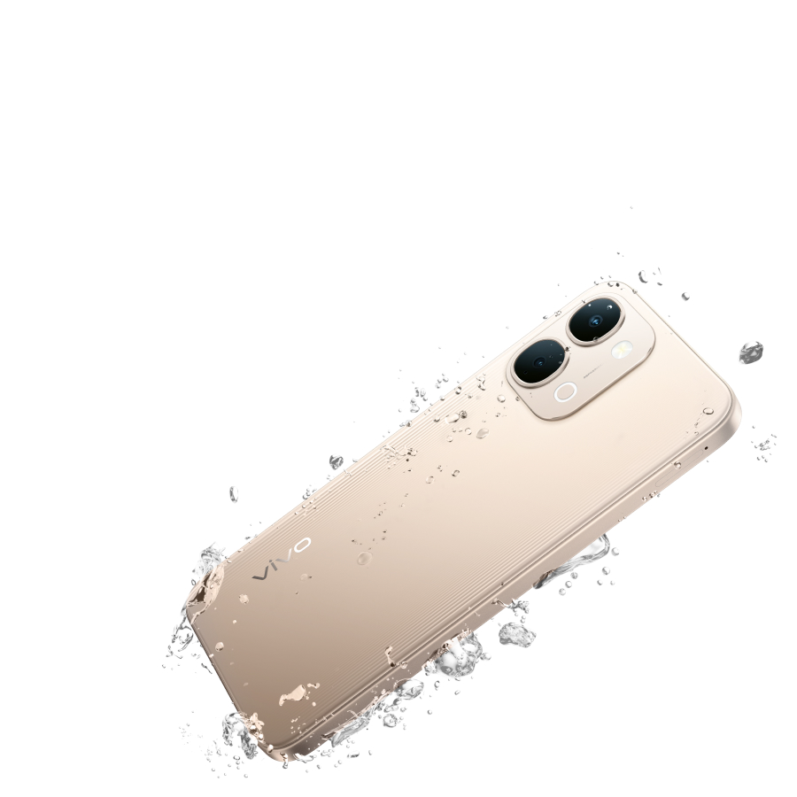 vivo Y31d featuring IP69 & IP69 & IP69+ waterproof and dustproof protection and SGS 5-Star rating