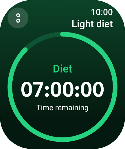 vivo Watch GT 2 Rhythm Fat Loss Assistant featuring Rhythmic Light Diet Guidance function