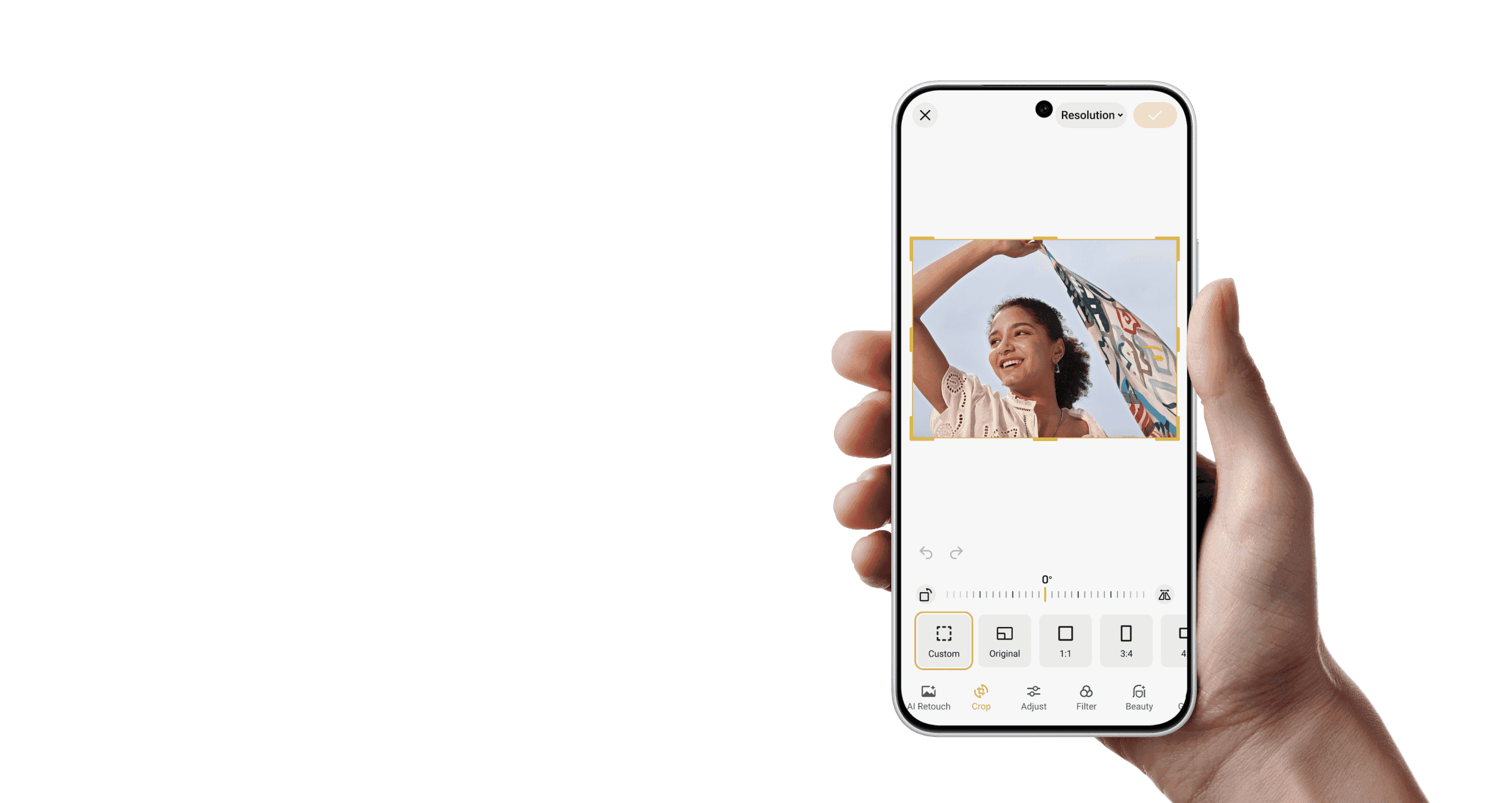 vivo Y500 with AI UHD 2.0 feature