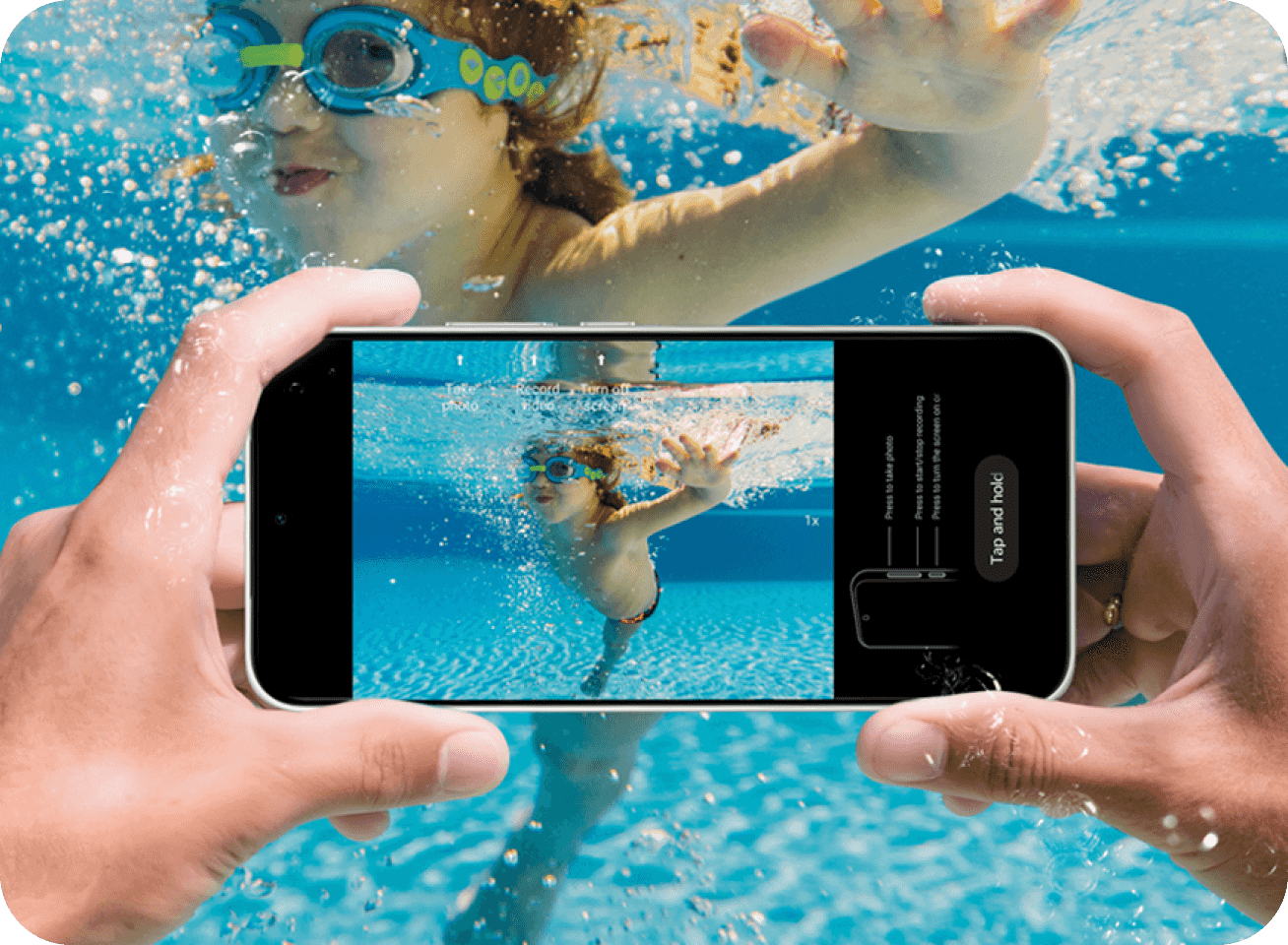 photo taken underwater with vivo Y500