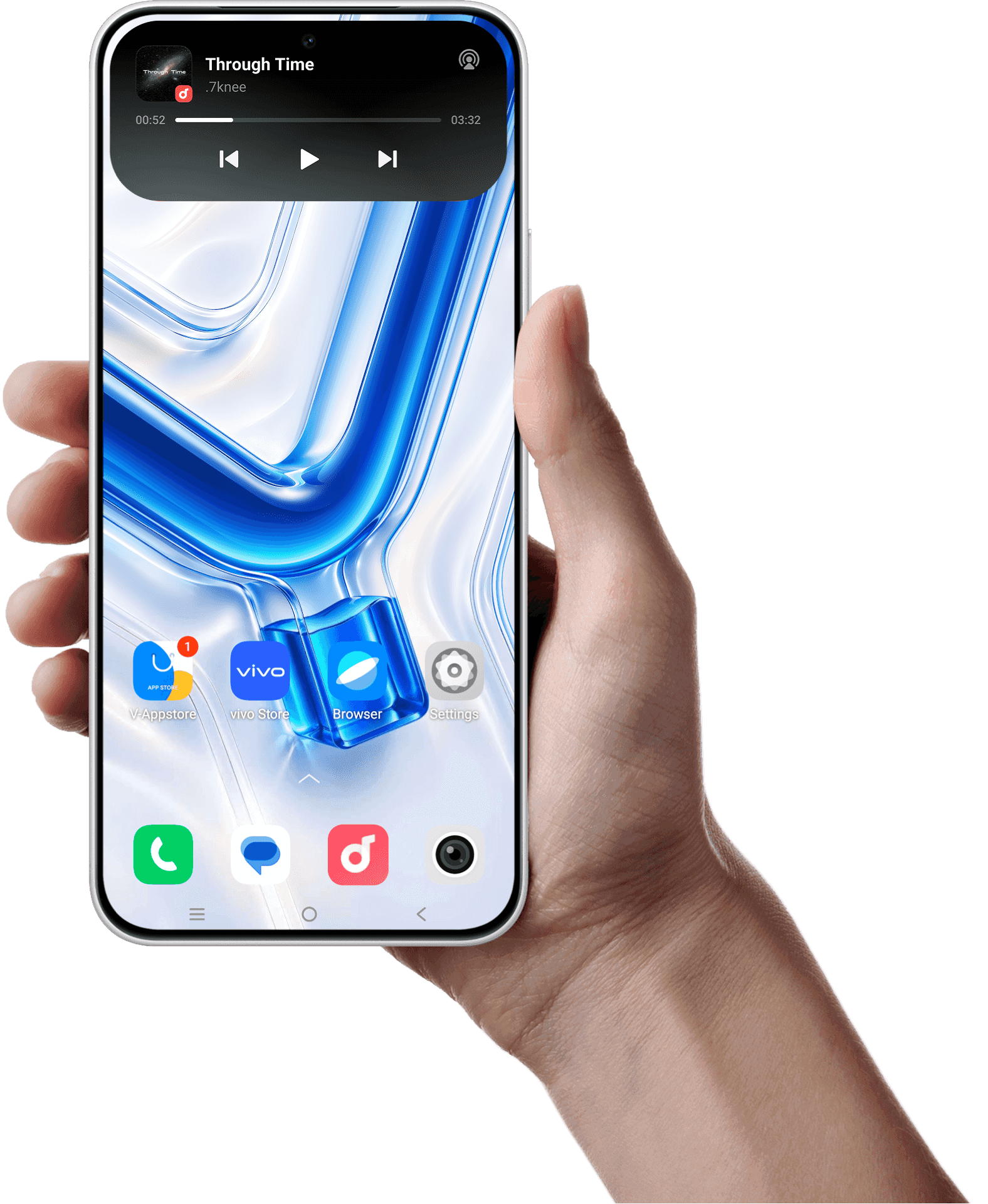 vivo Y500 with Origin Island feature