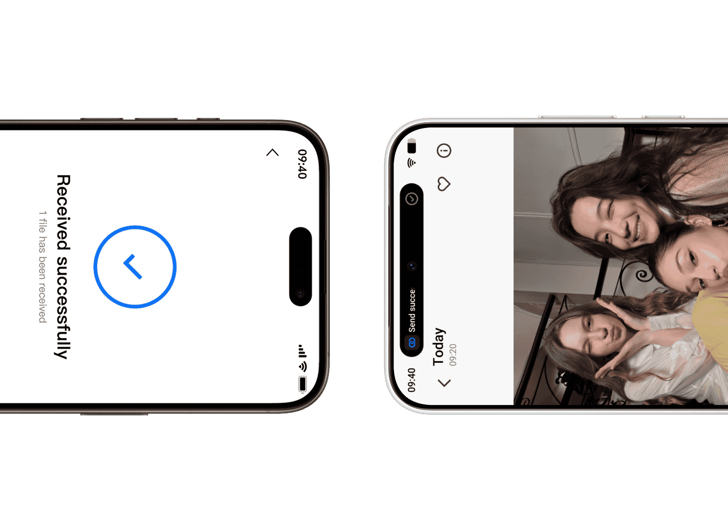 vivo Y500 with One-Tap Transfer function