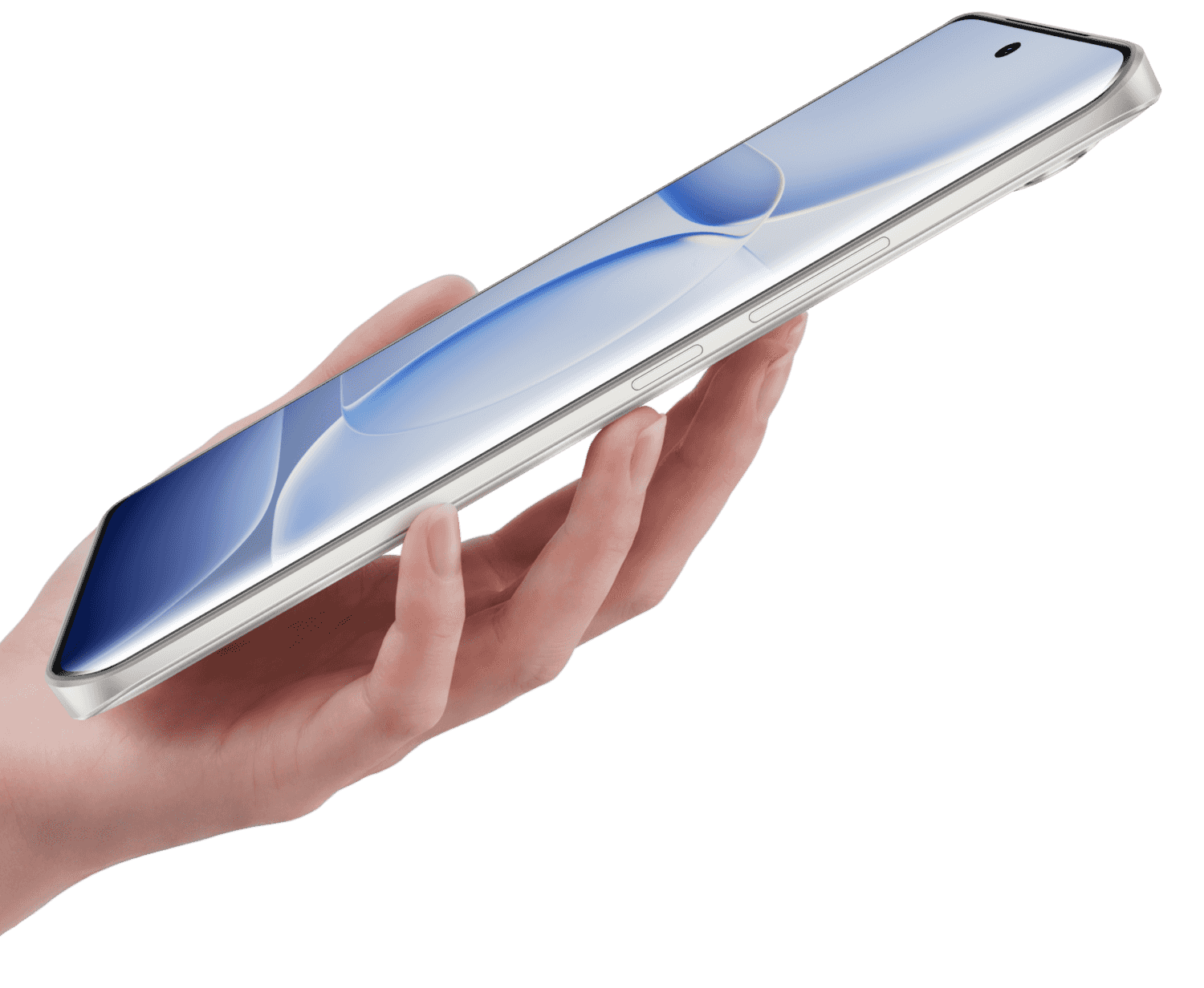 vivo V80 Lite 5G with a slim profile and lightweight body