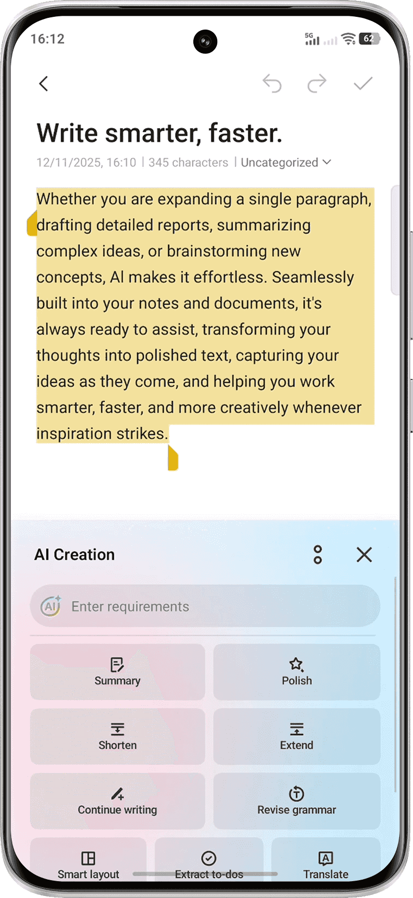 vivo V80 Lite 5G featuring AI Creation