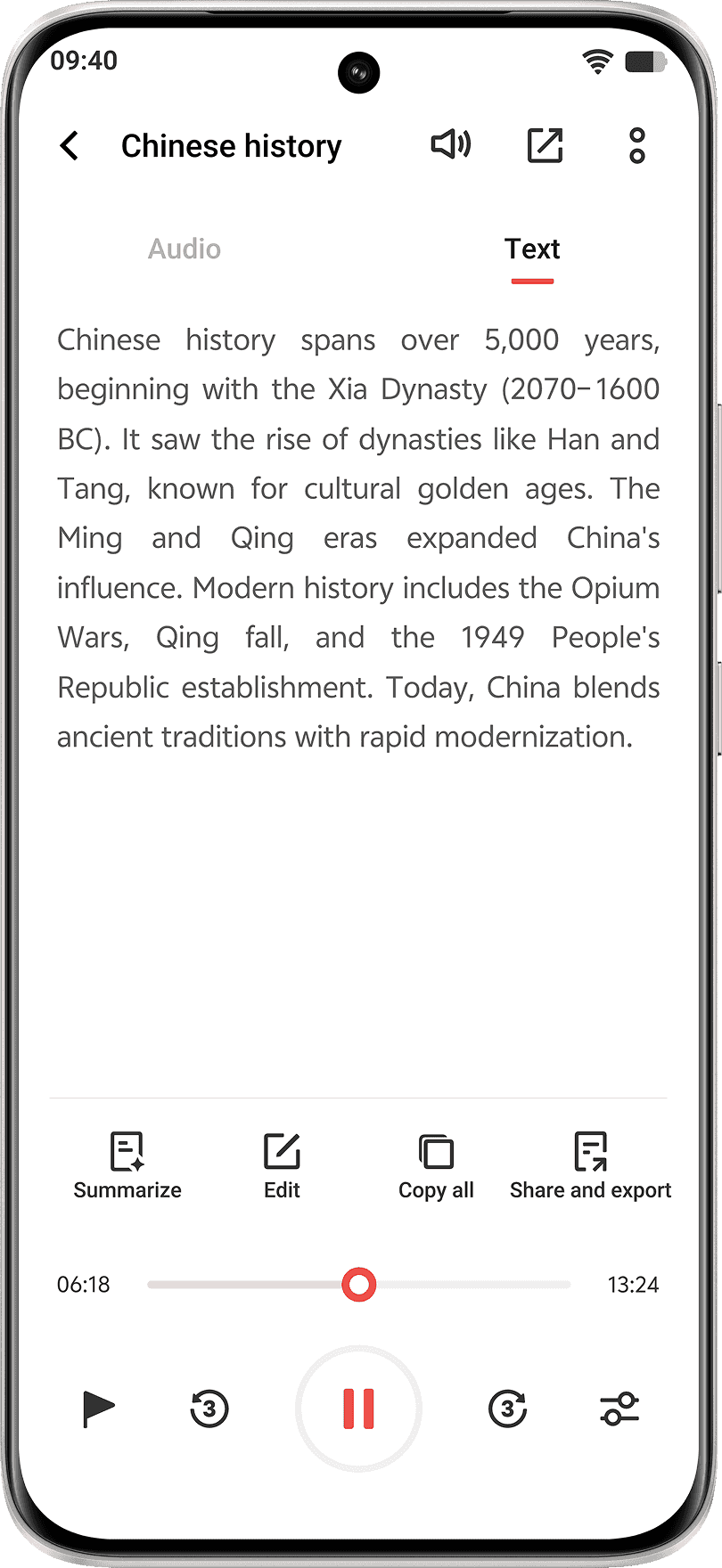vivo V80 Lite 5G featuring AI Transcript Assist