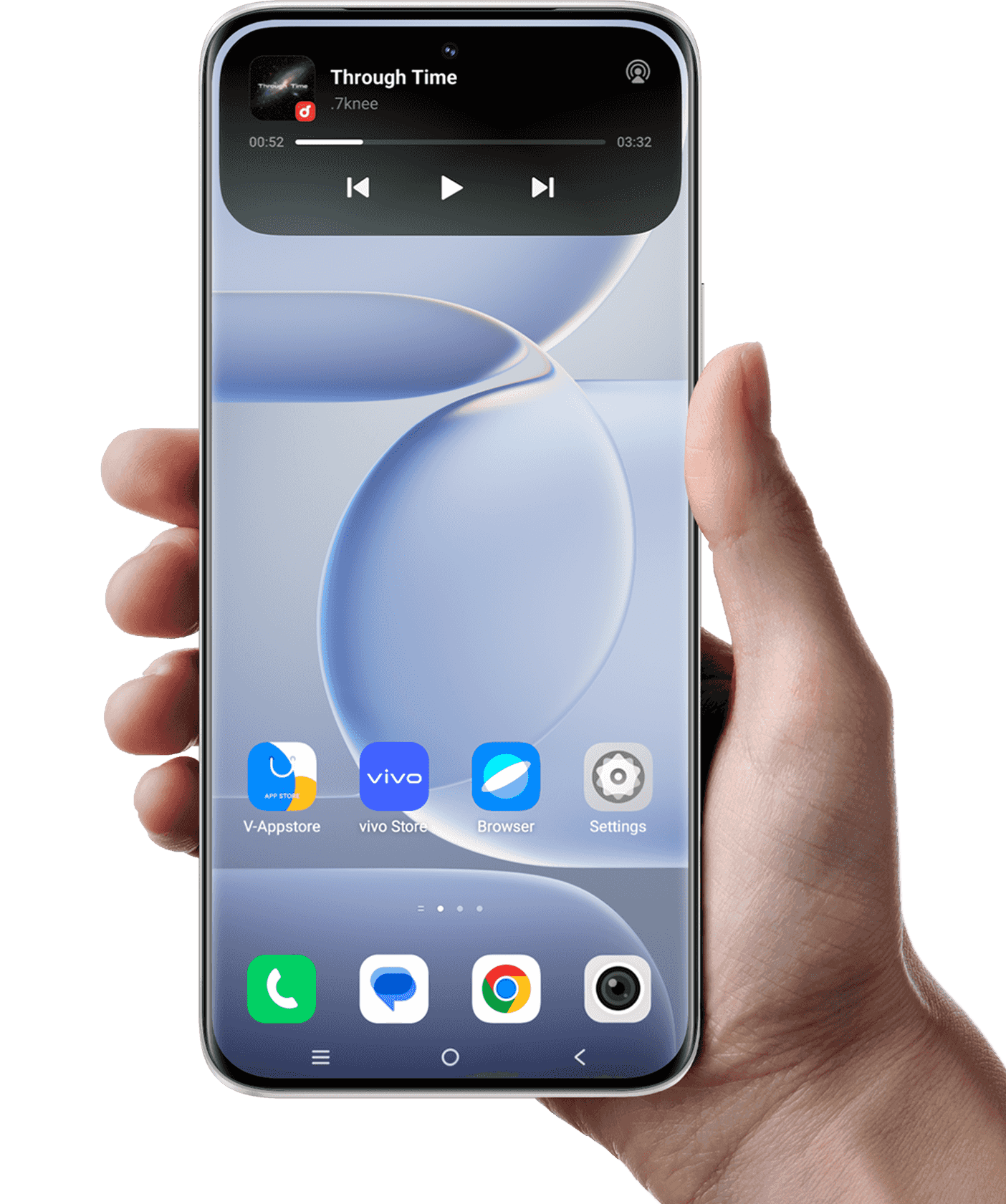 vivo V80 Lite 5G featuring Origin Island