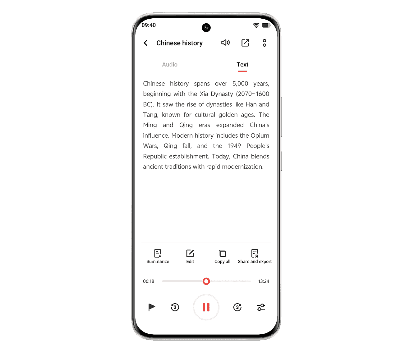 vivo V80 Lite 5G featuring AI Transcript Assist