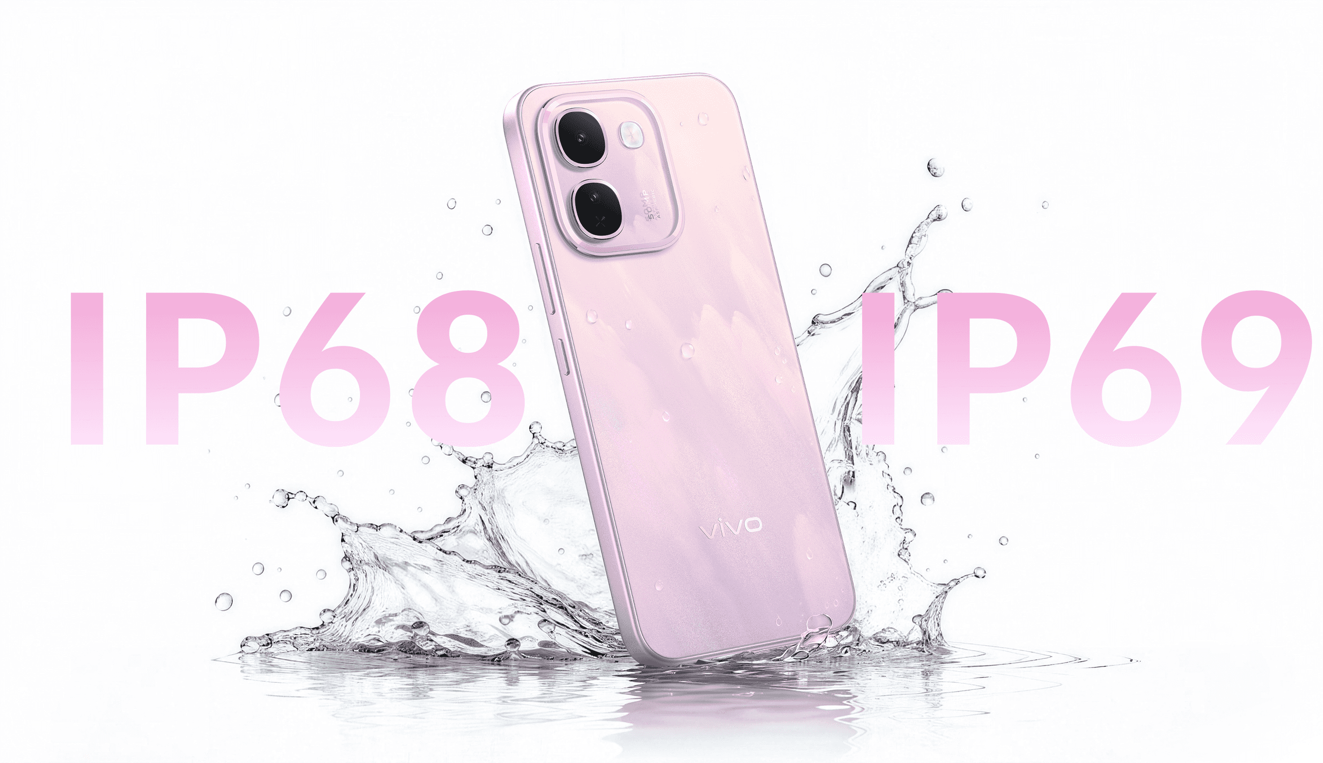 vivo V80 Lite 5G with IP68 and IP69 water resistance