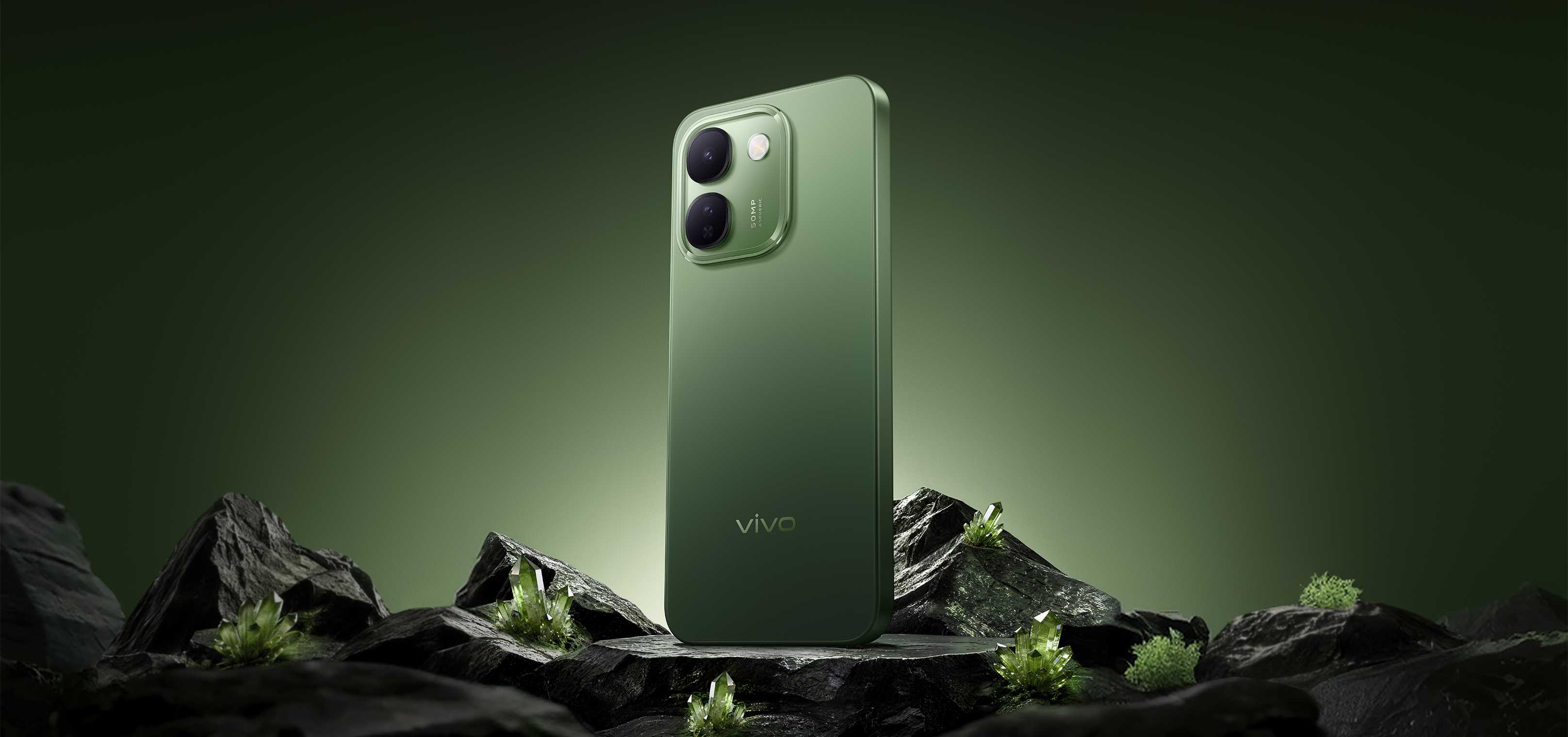 vivo V80 Lite 5G in Emerald Green