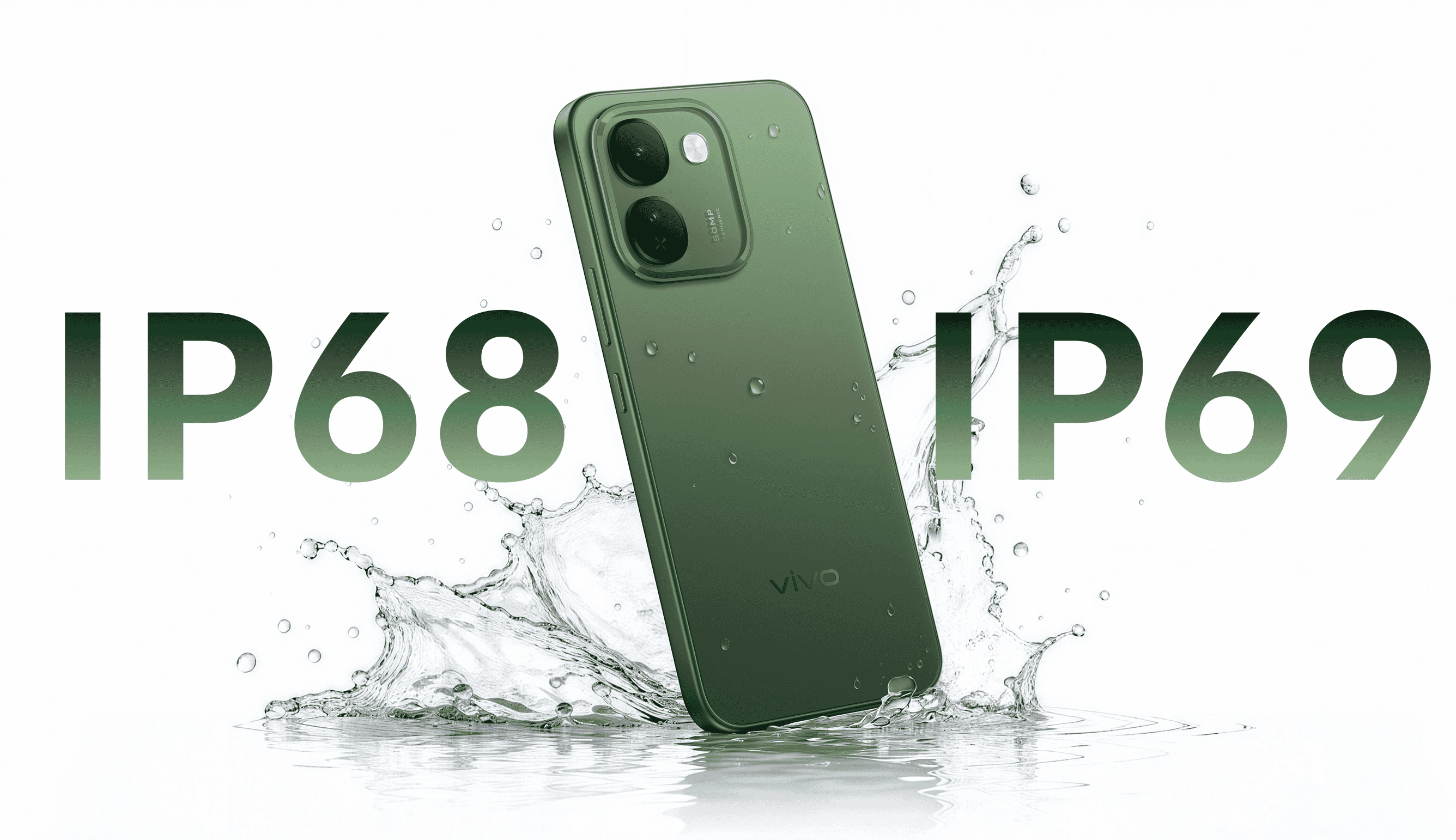 vivo V80 Lite 5G with IP68 and IP69 water resistance