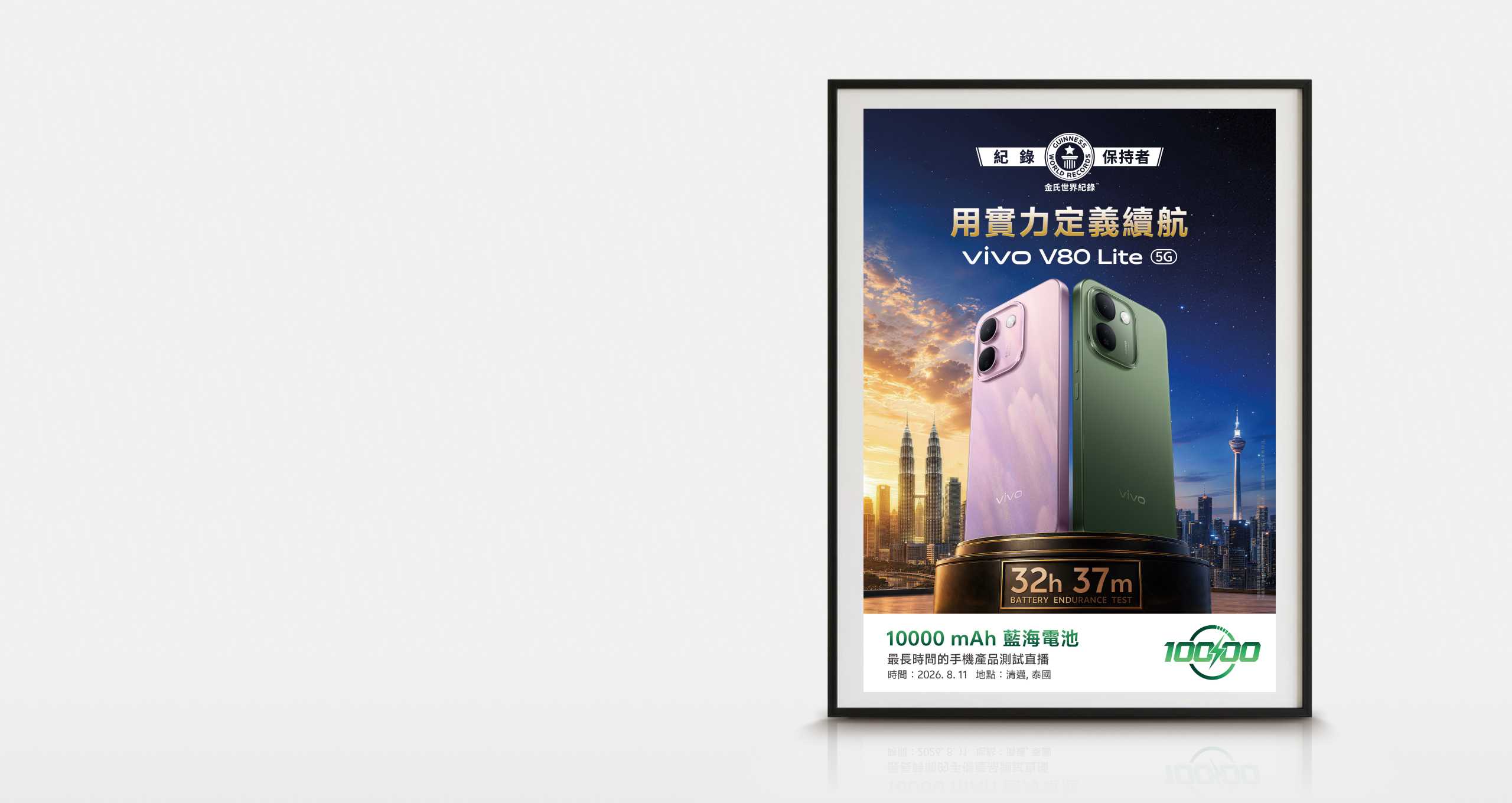 vivo V80 Lite 5G holds Guinness World Records for endurance