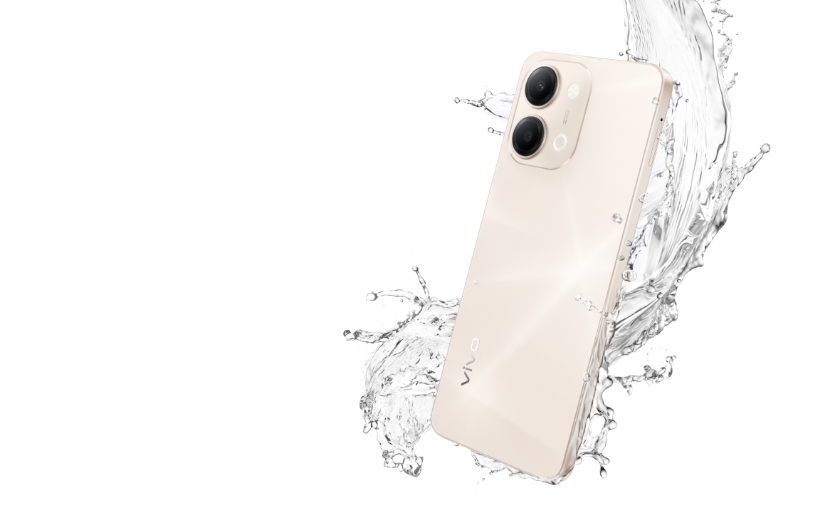 vivo Y21 5G with IP65 waterproof and dustproof resistance